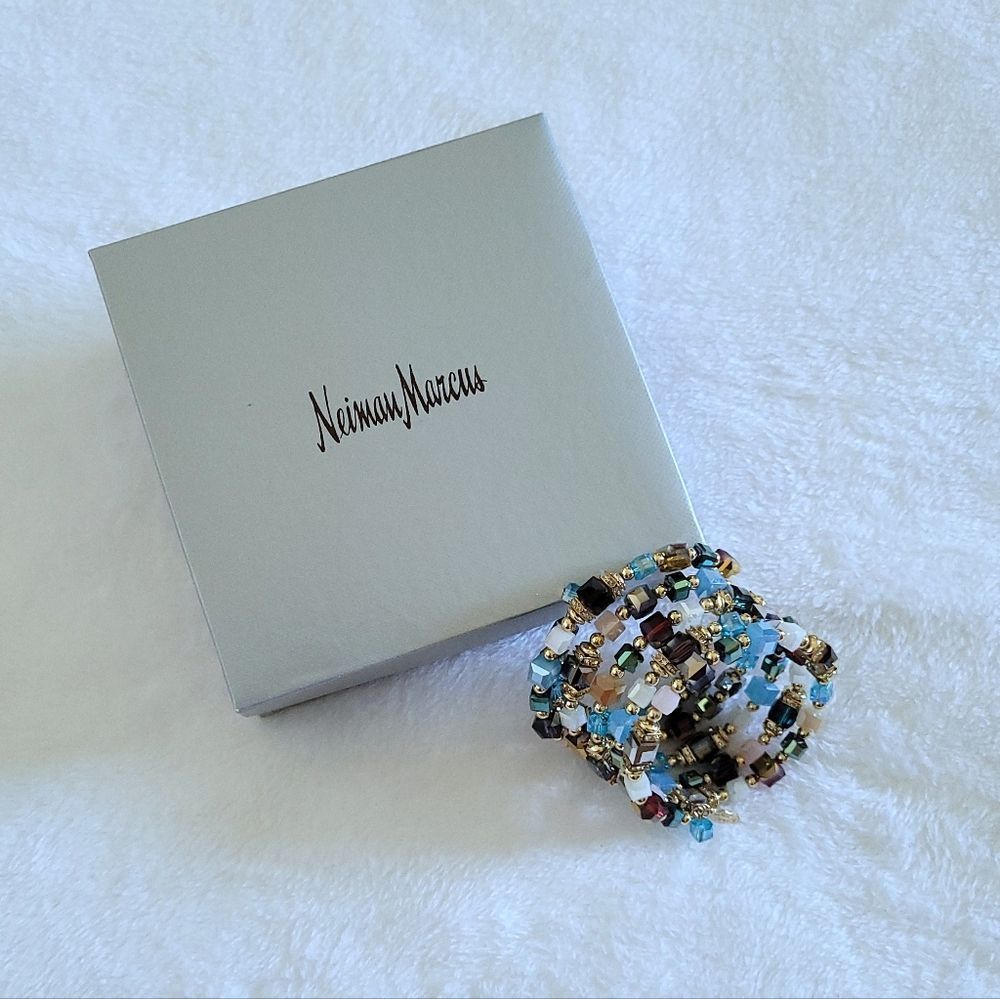 Greenbeads Multicolored🌈 Layered Wrap Bracelet - NIB - Picture 3 of 16